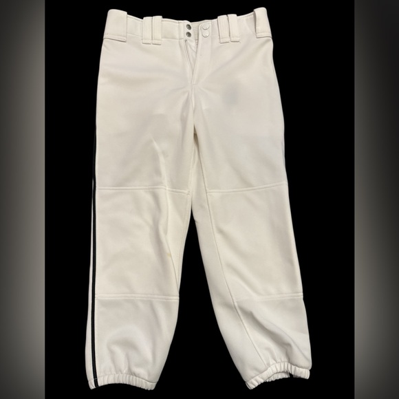 Mizuno Women’s Softball Pants with Black Stripes Size Small - Picture 1 of 3